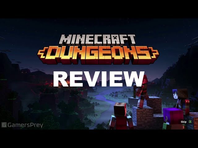 Minecraft Dungeons Review
