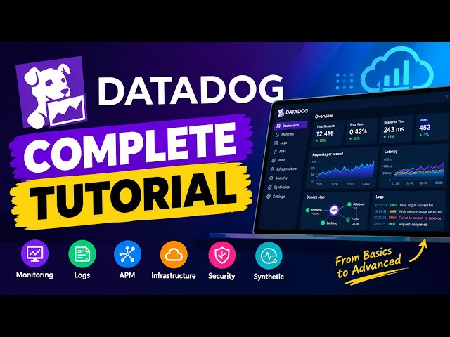 Datadog Complete Tutorial  || Datadog Full Course In 3 Hours.