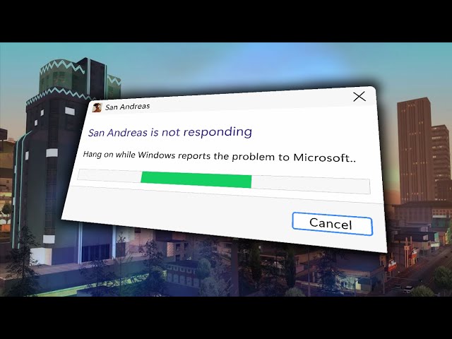 How Windows 11 BROKE Grand Theft Auto: San Andreas