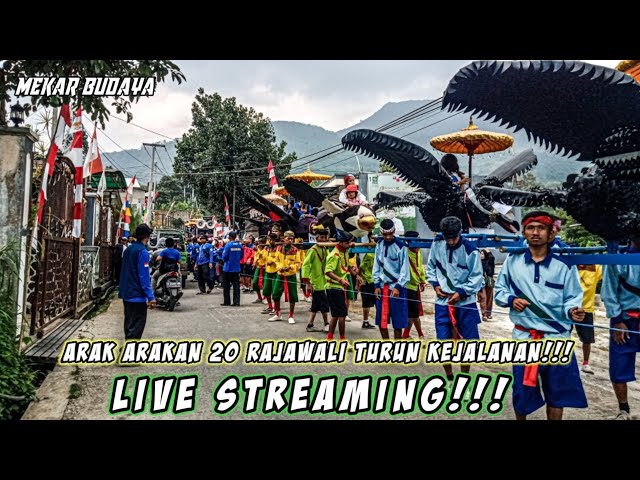 ARAK ARAKAN BENJANG SAMPAI 20 RAJAWALI TURUN KEJALANAN!!! BENJANG MEKAR BUDAYA