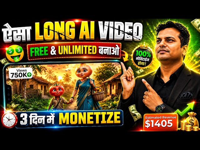 सब्जियों का Ai Long VIDEO बनाओ ( Full Course ) | Ai Long Video Kaise Banaye | Ai Video Kaise Banaye