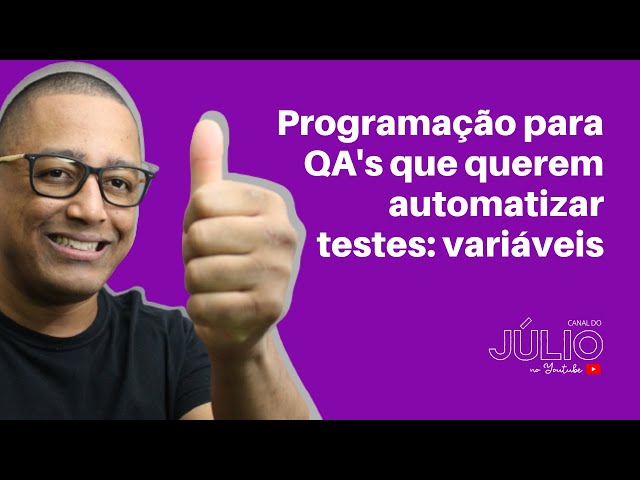 Programming for QAs who want to automate tests: variables