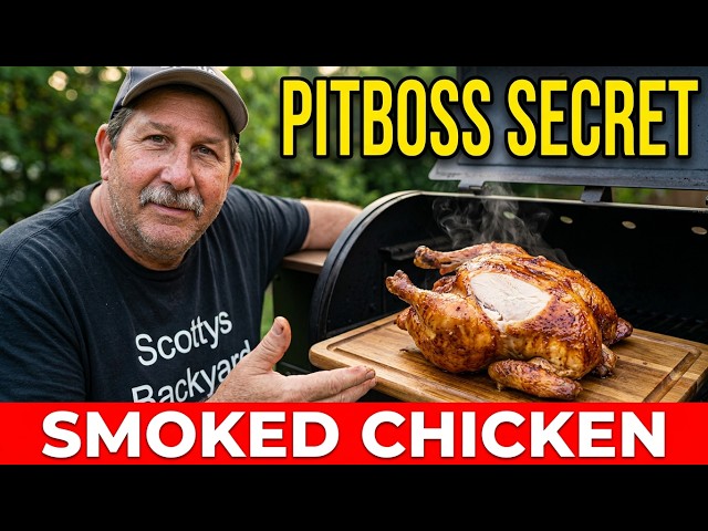 BBQ Whole Chicken Secrets Using Pitboss Lexington