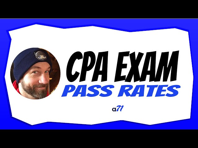 Low Pass Rates on the CPA Exam