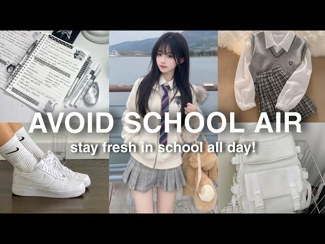 How to Stay Fresh At School ALL Day (AVOID School Air)