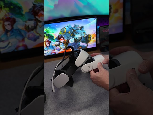 More comfortable Quest 3s VR // KIWI design H4 Boost Battery #vr #metaquest3