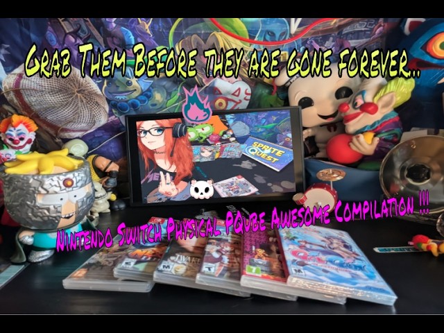Get these Nintendo Switch Physical PQube Games Before They Dissappear!