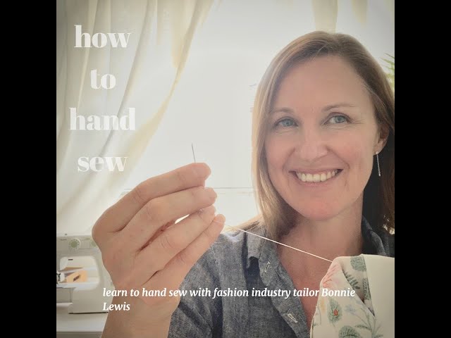 How to sew a hem by hand