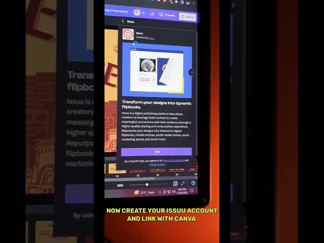Create Interactive Flipbook Using Canva | Issuu Flipbook Integration | Awesome Canva update 2022