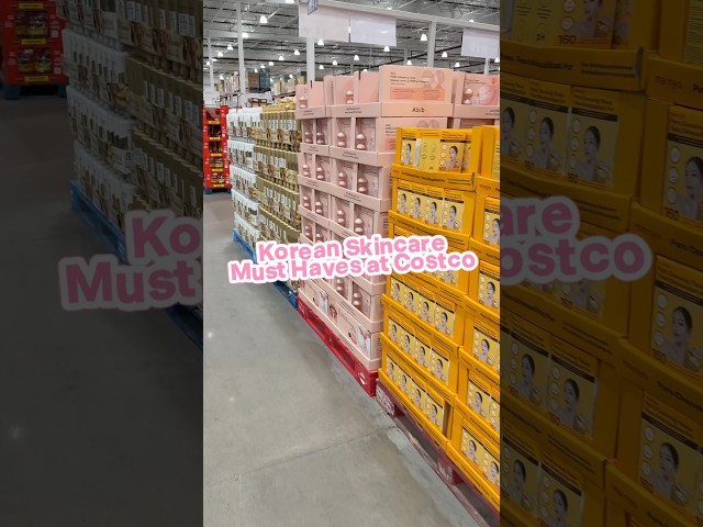 AMAZING KOREAN SKINCARE FINDS AT COSTCO CANADA #kbeauty #costcofinds #koreanskincare