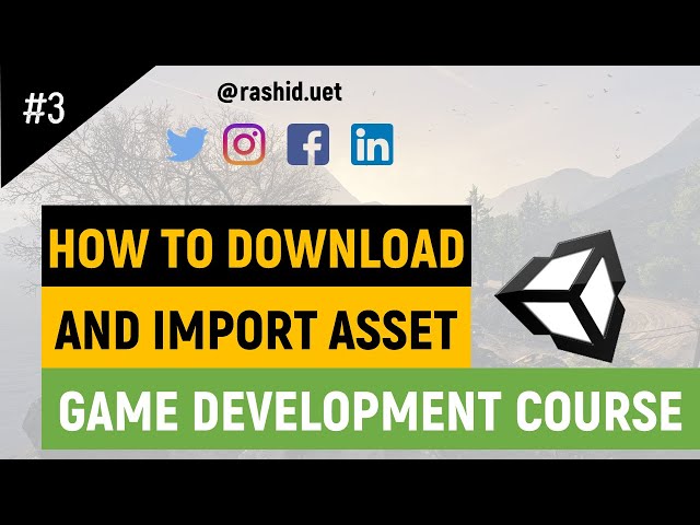 How to import assets in Unity 2020 | (Urdu, Hindi)