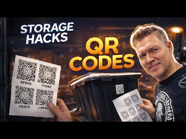 Ultimate Organization Hack You Didn’t Know You Needed, UNTIL NOW-QR CODES/Tote Scan Inventory Tool