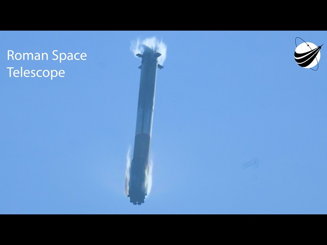 Roman Space Telescope - Falcon Heavy - Tracked Launch to Landing