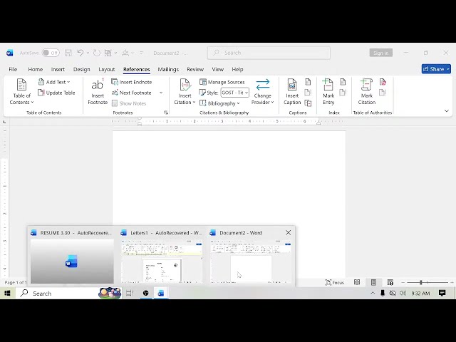 Foot note & endnote  In Microsoft word ll Basic Computer course Microsoft word