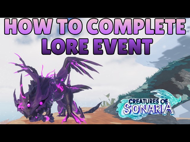 HOW TO GET SOTHARKUZ in CREATURES OF SONARIA [COS] LORE EVENT 2026
