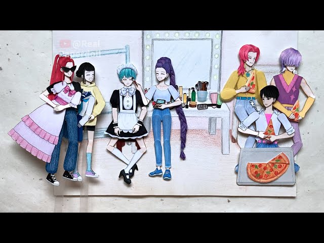 kpop demon hunters paperdoll 06 / Baby's plan (Part 2)
