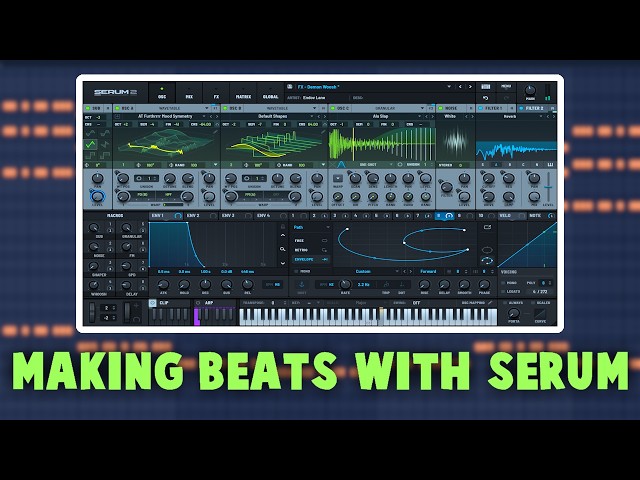 Making 3 Beats Using SERUM 2 (FL Studio Silent Cookup)