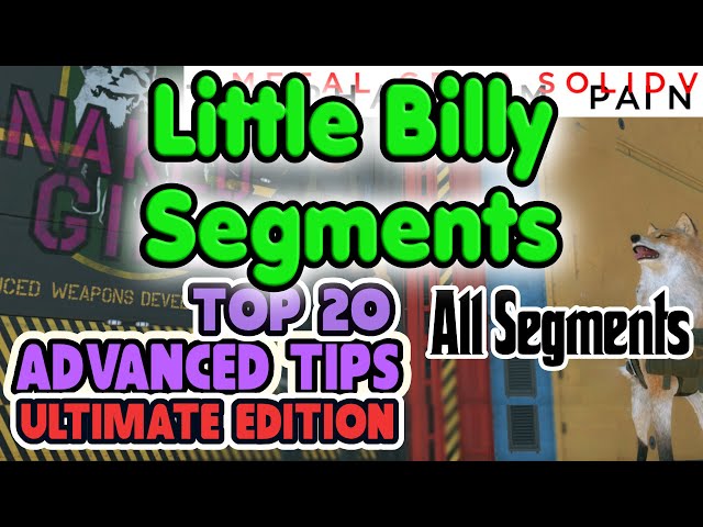 Metal Gear Solid V   Top 20 Advance Tips, Little Billy Segment