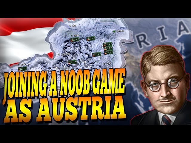 WHAT HAPPENS WHEN TOMMY JOINS A NOOB GAME AS AUSTRIA!? - HOI4 Multiplayer