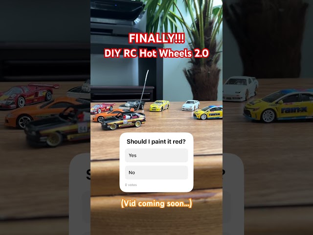 DIY Remote-control Hot Wheels car