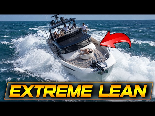 YACHT TILTS DANGEROUSLY IN ROUGH SEAS AT HAULOVER INELT | BOAT ZONE