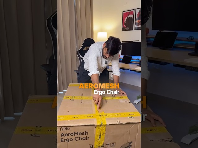 Best Ergonomic Office Chair in India 2026 | Frido AeroMesh Ergo Chair with Lumbar Support