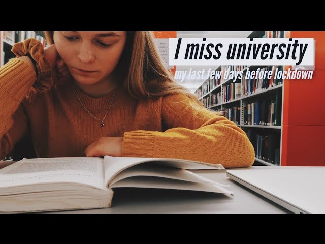 Productive Days at University (studying in the library) ... I miss it!