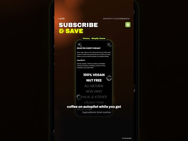 Subscribe & save | UTD Shopify Themes