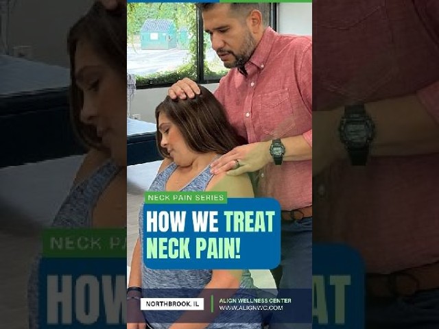 How We Treat Neck Pain! #NeckPainTreatment #ChiropracticBioPhysics #SoftWaveTherapy #NorthbrookChiro