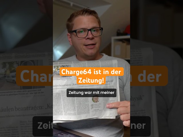 Charge64.de is in the newspaper + City Council meeting in Mülheim an der Ruhr