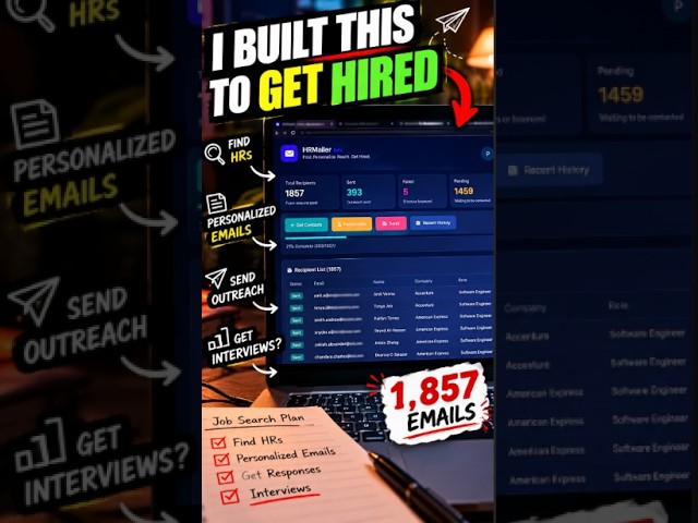 I Built My Own Job-Hunting Weapon to Reach out to  HRs & Founders