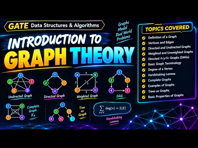 Introduction to Graph Theory | GATE Data Structures & Algorithms