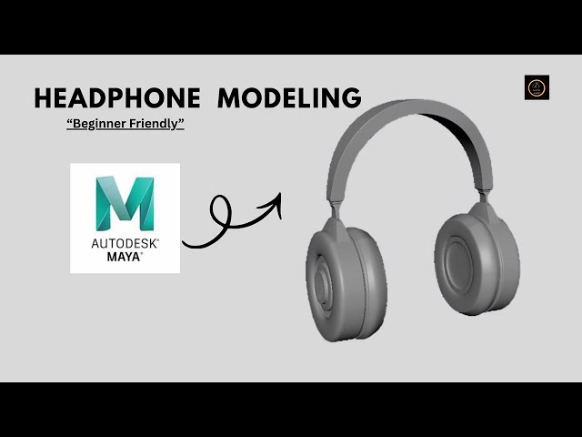 "Maya 3D Headphone Modeling Tutorial | Full Step-by-Step Guide for Beginners"