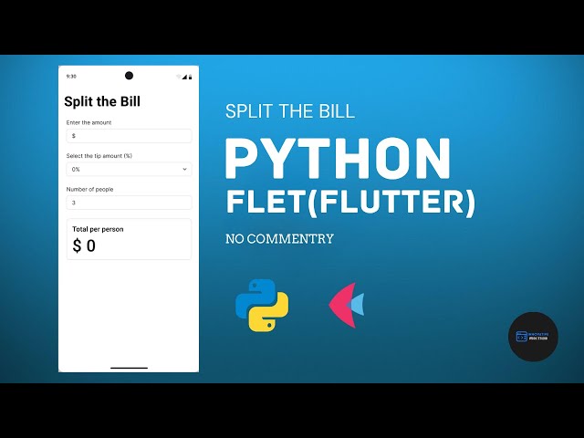 Split the Bill | Flet Mobile App UI Design (No Commentary)