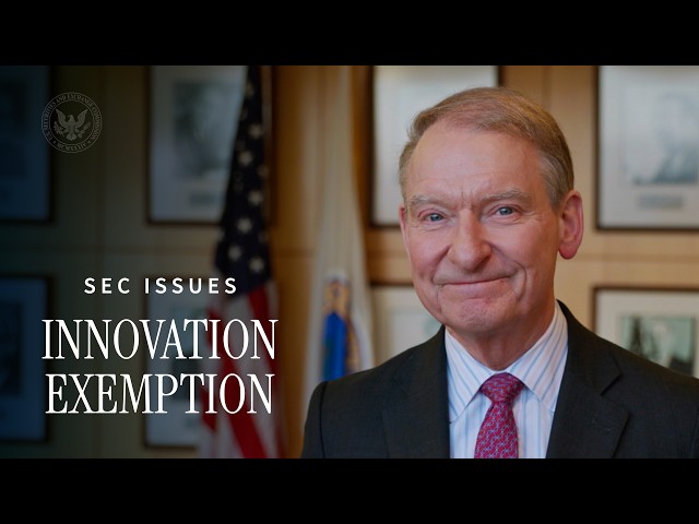 SEC Issues "Innovation Exemption"