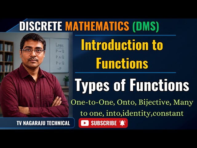 Functions in Discrete Mathematics | Introduction and Types of Functions