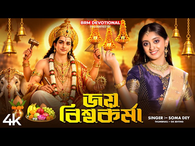 জয় বিশ্বকর্মা পূজার গান | Vishwakarma Puja Song | Bengali Biswakarma Puja Song | Vshwakarma Puja