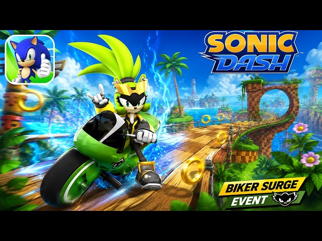 Sonic Dash Biker Surge Android Gameplay