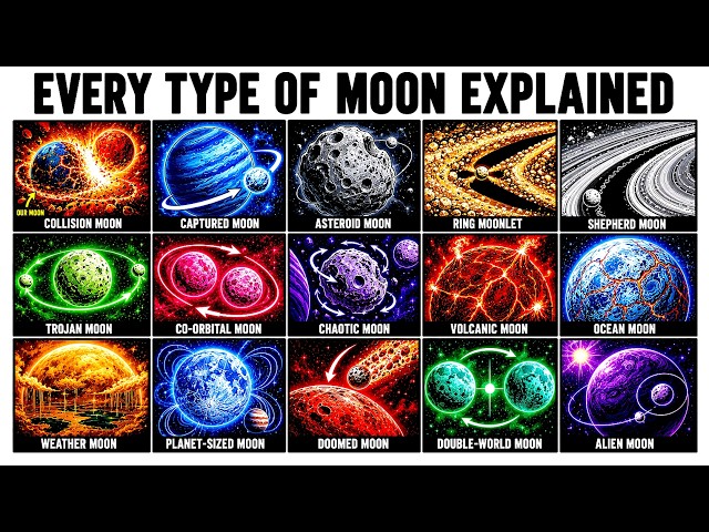 Every Type Of Moon Explained in 10 Minutes