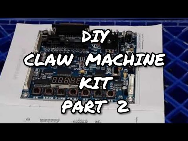 DIY Arcade Claw Machine Kit From Holland Computers Part 2, Where Does Everything Go?