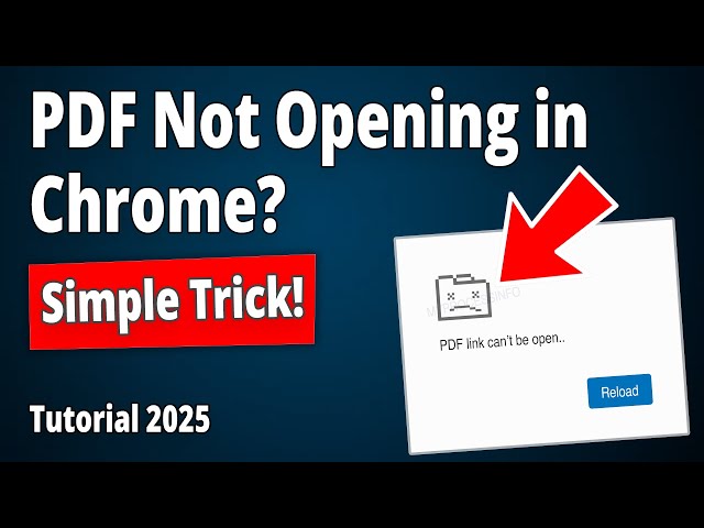 [SOLVED] Why PDF Not Opening in Chrome Browser? Easy Trick!