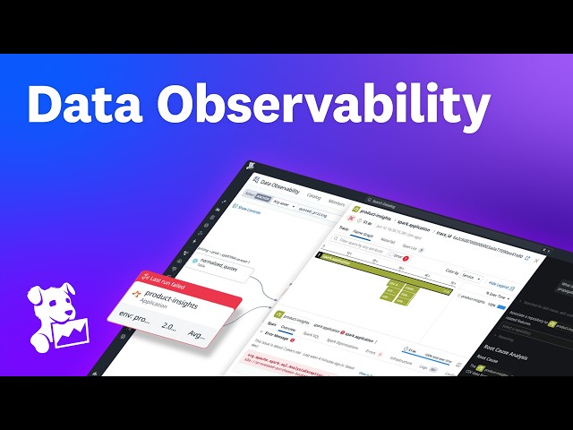 Datadog Data Observability: Be the first to know when data fails