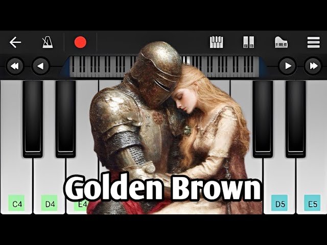 Golden Brown | The Stranglers | Piano Tutorial