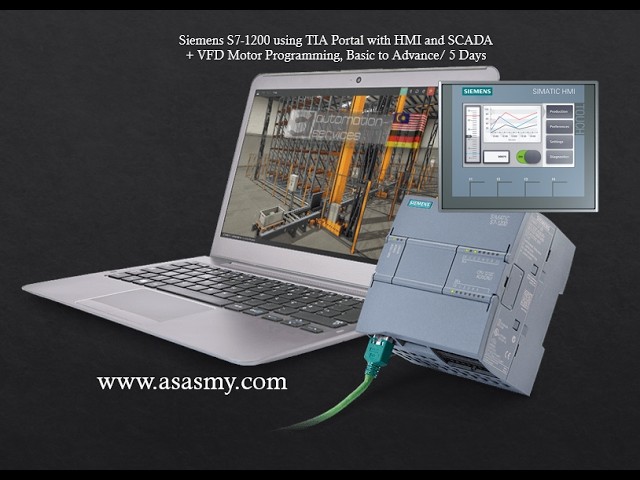 Siemens PLC & HMI Training (S7-1200 / S7-1500 with HMI & SCADA) , Day 1