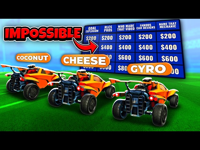 The WORLD'S HARDEST Rocket League Game Show