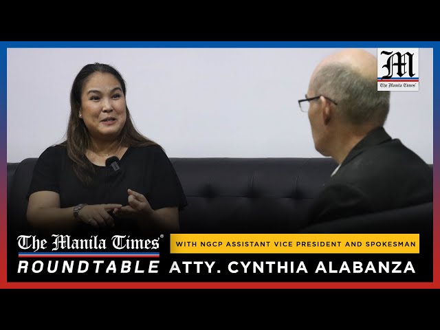 NGCP Assistant Vice President and Spokesman Atty. Cynthia Alabanza | The Manila Times Roundtable