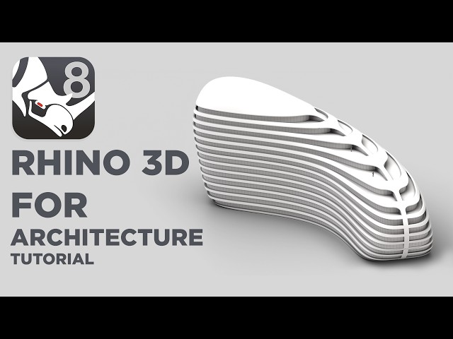 Rhino Architectural Modeling Tutorial| Baku White City Office Building