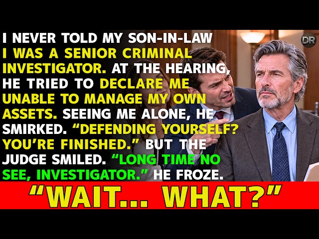“Defending Yourself? You’re Finished!” My Son-in-Law Mocked—Then the Judge Called Me “Investigator”