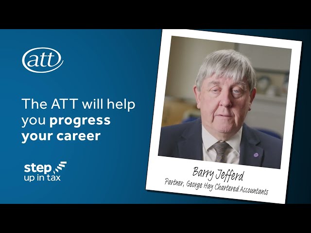 The ATT will give you a great starting point for a career in tax
