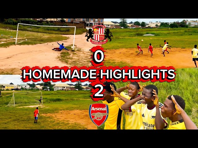 Hats off to the Champions! Sunderland vs Arsenal Homemade Highlights